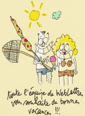 WebLettres vous souhiate de bonnes vacances !